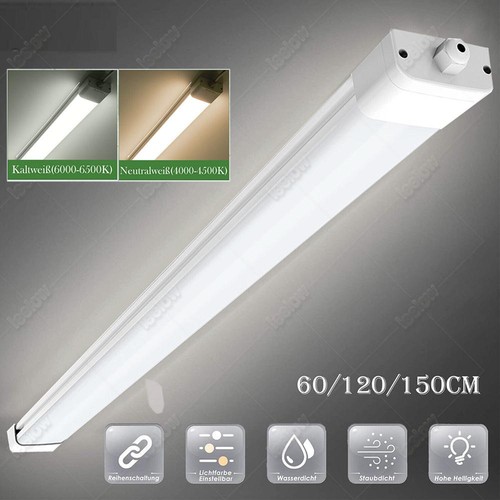 120 150cm led wannenleuchte - 120/150cm,